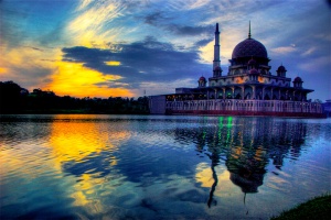 While this is beautiful, it is only temporary. (Putrajaya Mosque, by Nazir Amin, Wikimedia Commons)